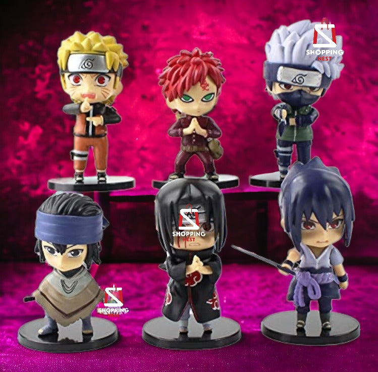 CosplayStudio Naruto Chibi Mini Figür Seti | PVC Chibi Aksiyon Figürleri | 6 ,5 cm | 12 Adet CosplayStudio Naruto Chibi Mini Figür Seti | PVC Chibi Aksiyon Figürleri | 6 ,5 cm | 12 Adet