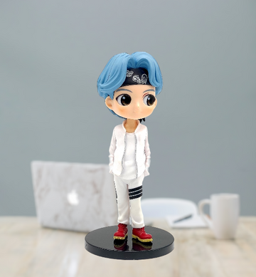 BTS BT21 Action Figures Suga Shooky Anime Party Model Toy |16 CM|