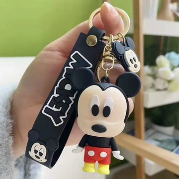 Mickey Mouse Silicone Keychain | 3D Lanyard Keychain | Premium | Disney |
