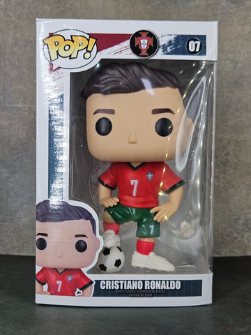 Cristiano Ronaldo Funko Pop Big Size | Collectible Figure | FIFA 2024 | 25 Cms