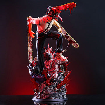 Chainsaw Man Denji Attacking Mode Premium Magnatic Assembled Action Figure | 38 Cms |