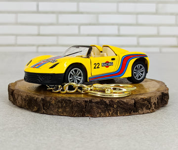 Ford156 rally car gt yellow For 3CM Super Car Miniature Open Door Car For Collectiables