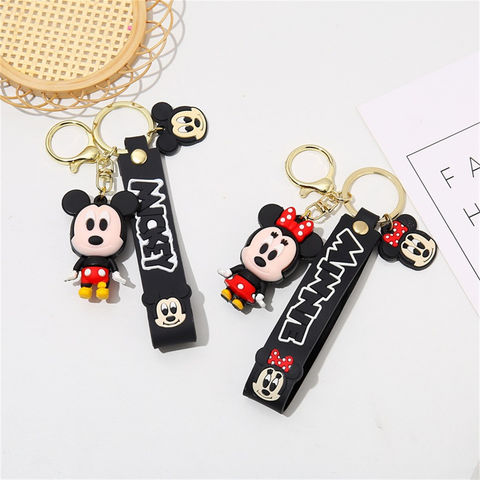 Minnie Mouse Silicone Keychain | 3D Lanyard Keychain | Premium |