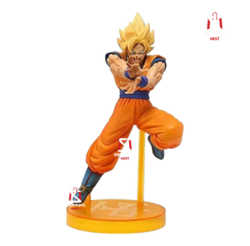 Dragon Ball Z Super Saiyan Son Goku Anime Weeb Manga Action Figure | 15cm |