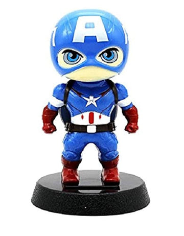 Solar Car |PVC| Bobblehead Dashboard Toy Collectible