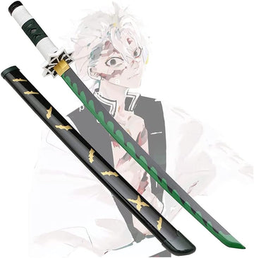 Demon Slayer Sanemi Shinazugawa Cosplay Life Size Wooden Katana - 104 cm