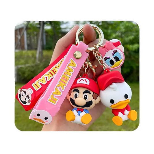 Super Mario Luigi Lanyard Keychain | Model B | Durable and Stylish |