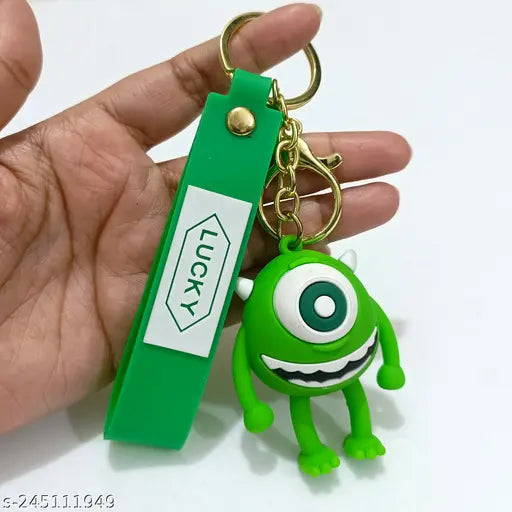 Monster University Mike Wazowski Keychain| Lanyard Charm keychain | Premium |