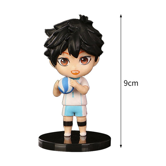 Haikyuu Set Of 4 Action Figures Set PVC with Base | 10 Cms  |