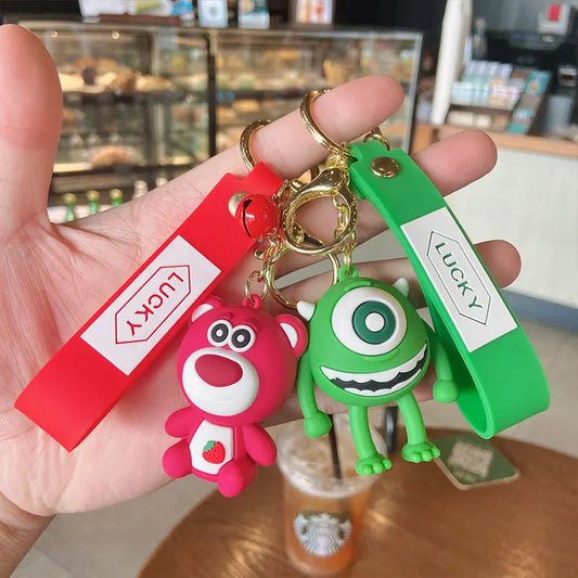 Toy Story Lotso Bear Keychain| Lanyard Charm Keychain | Premium |