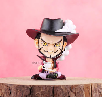 One Piece Dracule Mihawk Drink Coffee Tea Action Figure | 9.5 CMS |