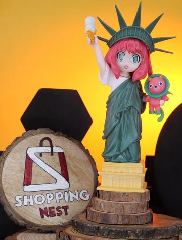 ANYA STATUE OF LIBERTY FIGURE FRONT