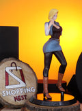 android 18 figure left side