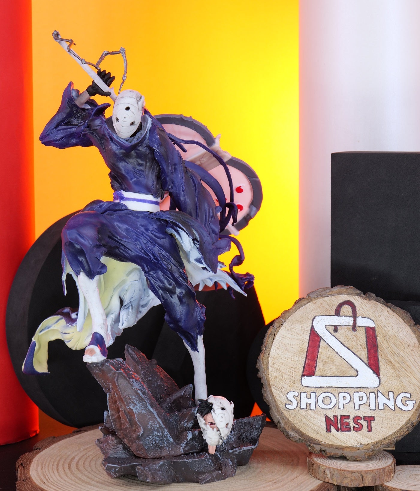 Figurine Buste Naruto Obito Uchiwa - PVC de haute qualité - 16 cm - Blanc - Jeux - Jouets Figurine Buste Naruto Obito Uchiwa - PVC de haute qualité - 16 cm - Blanc - Jeux - Jouets
