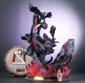 Naruto Shippuden Itachi Uchiha Action Figure (30 cm) |PVC| – Anime Collectible by ShoppingNest