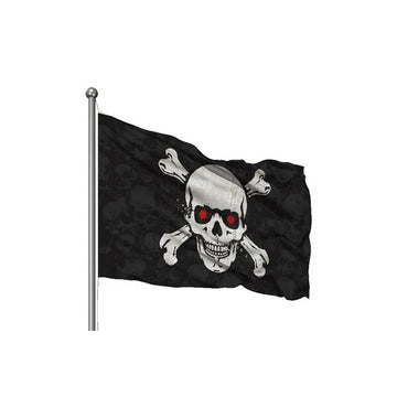 One Piece Skull & Crossbones Jolly Roger Flag | 3' x 5' ft | Life-Size