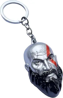 God Of War Kratos Metal Multicolour Keychain