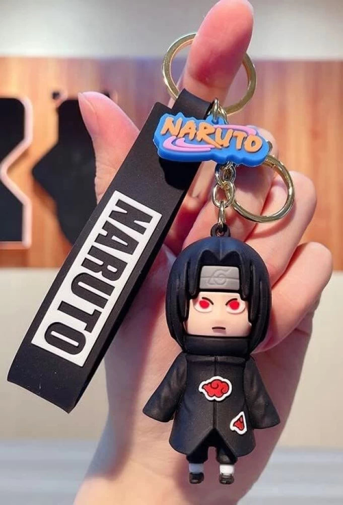 Naruto Anime itachi 3D Lanyard Keychain Durable