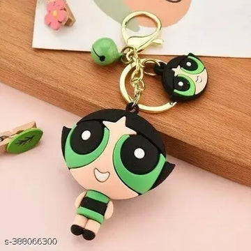 PowerPuff Girls | ButterCup | 3D Silicone Keychain |