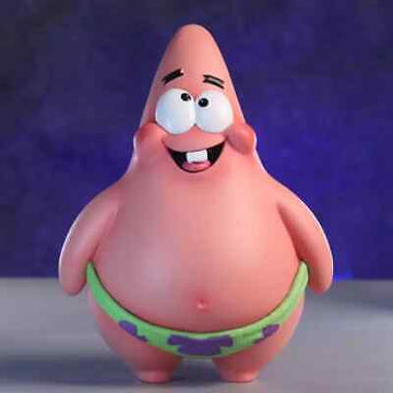 Patrick Star Fish Action Figure Spongebob's Friend Patrick Toy Cartoon | 16cm