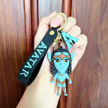 Avatar MODEL D Silicone Keychain - High-Quality 3D Design