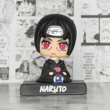 Naruto Uzumaki Anime Bobblehead With Mobile Holder For CarS | 13.5 CMS |