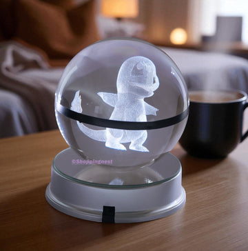 Charmander Crystal Poké Ball without light image