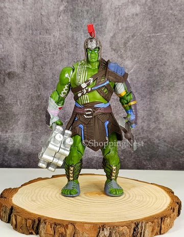 Marvel Avengers Gladiator Hulk War Hammer Movable Action Figure  | 20 Cms |