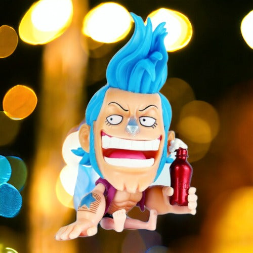 One Piece | Franky "Iron Man" Childhood Version Anime Action Figure | 9 Cm |