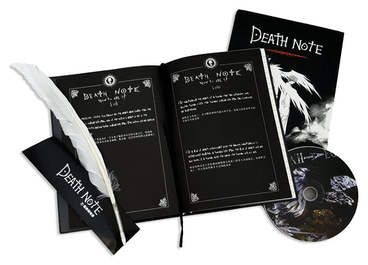 Death Note | Notebook Set | Feather Pen Leather Journal Set
