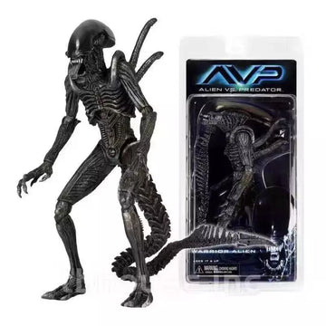 SN Aliens Warrior Alien vs Predator AVP Black 7 Action Figure 112 Series