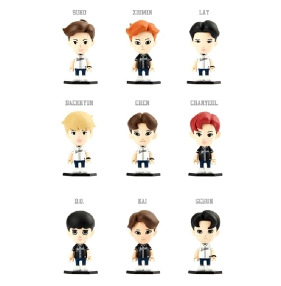 Exo Music Band Set Of 9 Action Figures | 7 Cms |