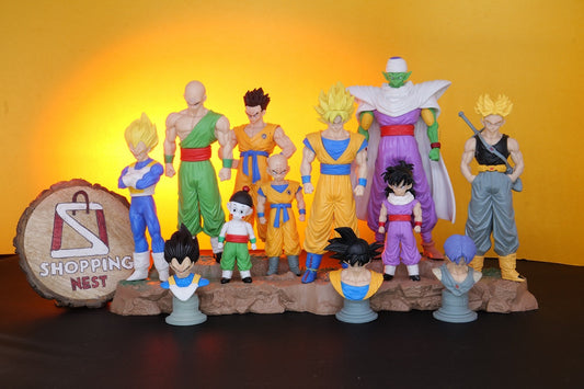 Dragon Ball Z Infinite Z Warrior Set OF 9 | FRONT SIDE