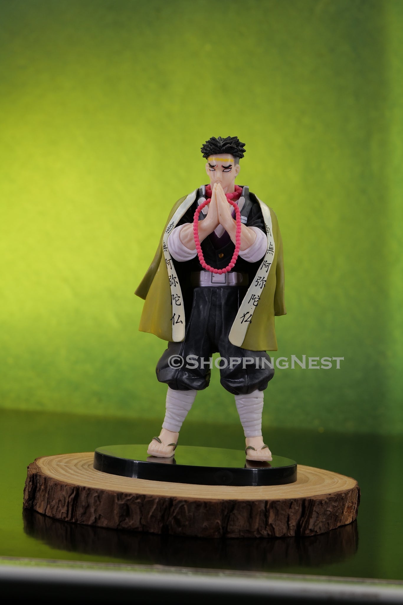 Demon Slayer Gyomei Himejima Action Figure The Stone Hashira Figurine | 15 CMS |