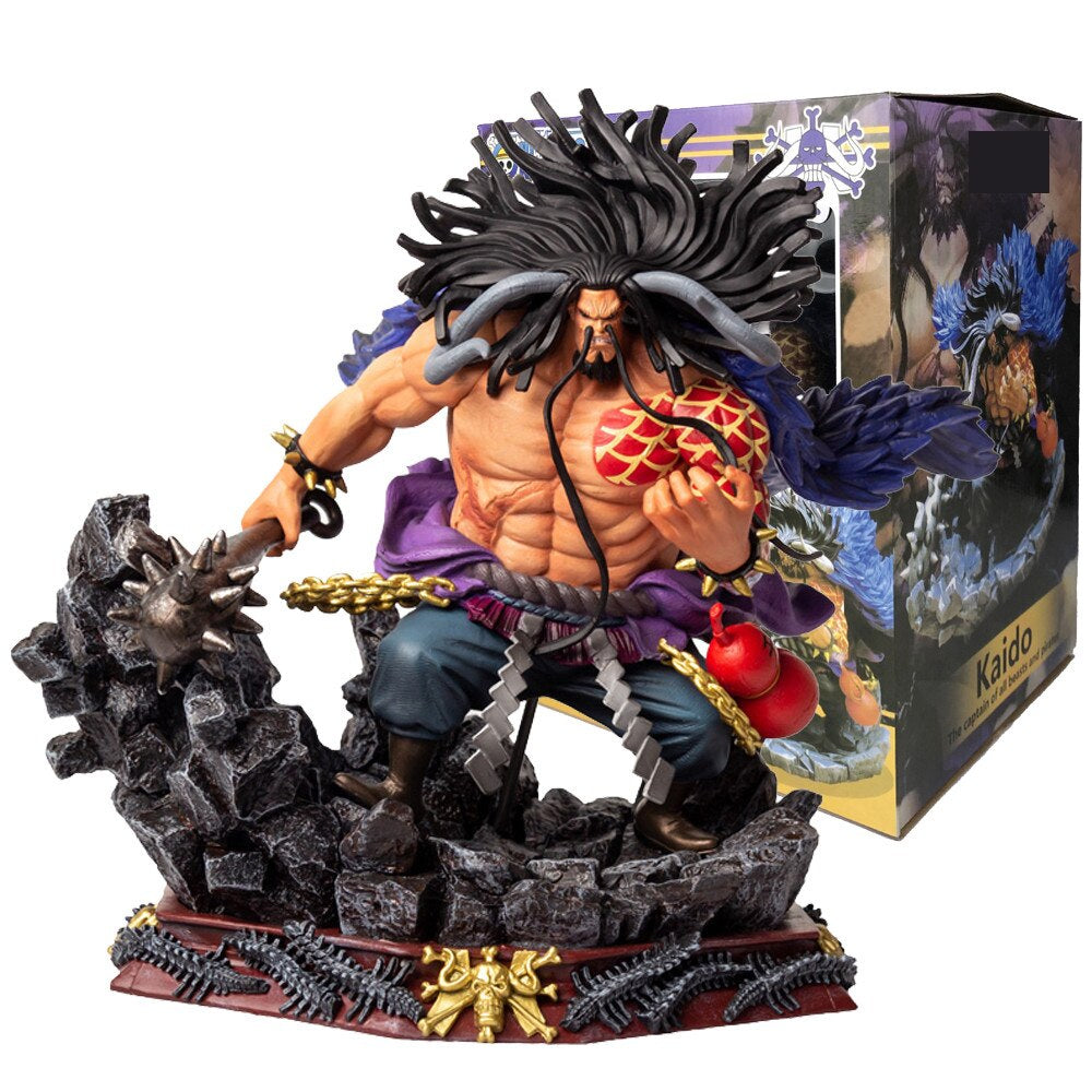 One Piece | Pirates GK Battle Kaido Heavy Anime Action Figure | Warlord | 27.5 Cm |