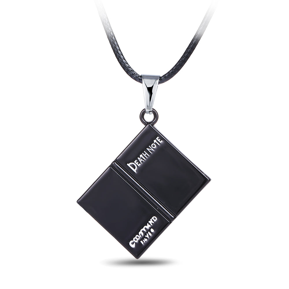 Death Note Book Diary Shaped Anime Necklace Pendant Cosplay