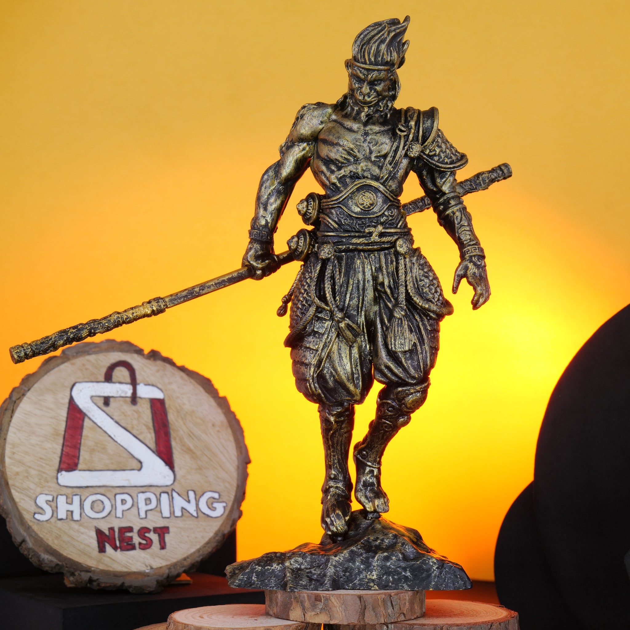 Wukong Action Figure |PVC| – 20 cm Black Myth Game Collectible Figurine by ShoppingNest