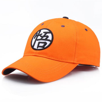 Dragon Ball Z | Themed Orange Baseball Hat Caps For Cosplay | Free Size