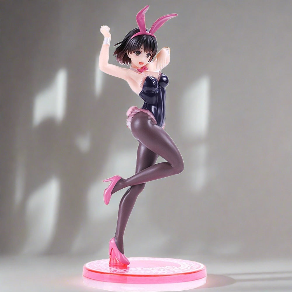 Saenai Heroine no Sodateka Katou Megumi Bunny Anime Action Figure | 19 Cm |