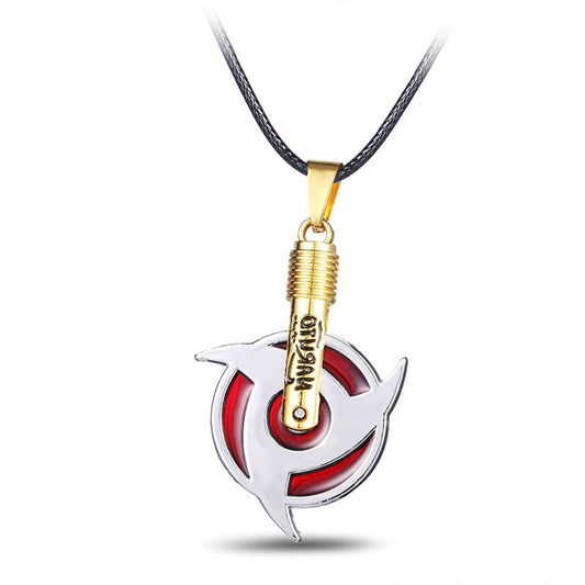 Naruto Necklace Uchiha Itachi Mangekyou Sharingan Anime Necklace Pendant Cosplay Fashion Jewellery