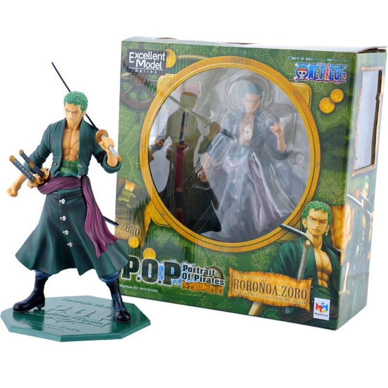 One Piece | Roronoa Zoro The Gradline Men Anime Action Figure | 18 Cm |