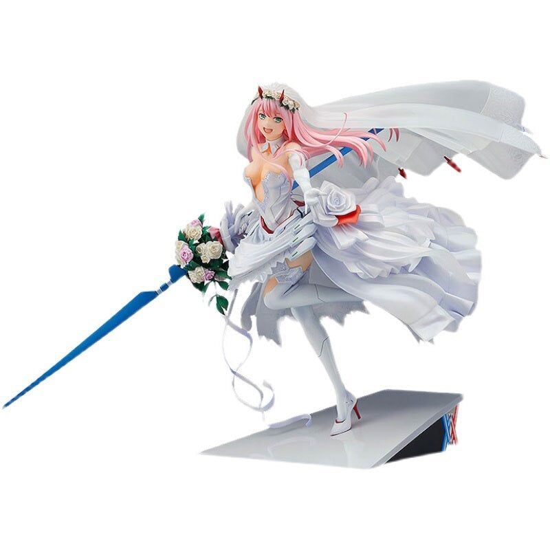 Darling In The Franxx| Zero Two "For My Darling" Combat Anime Action Figure | 27 Cms |