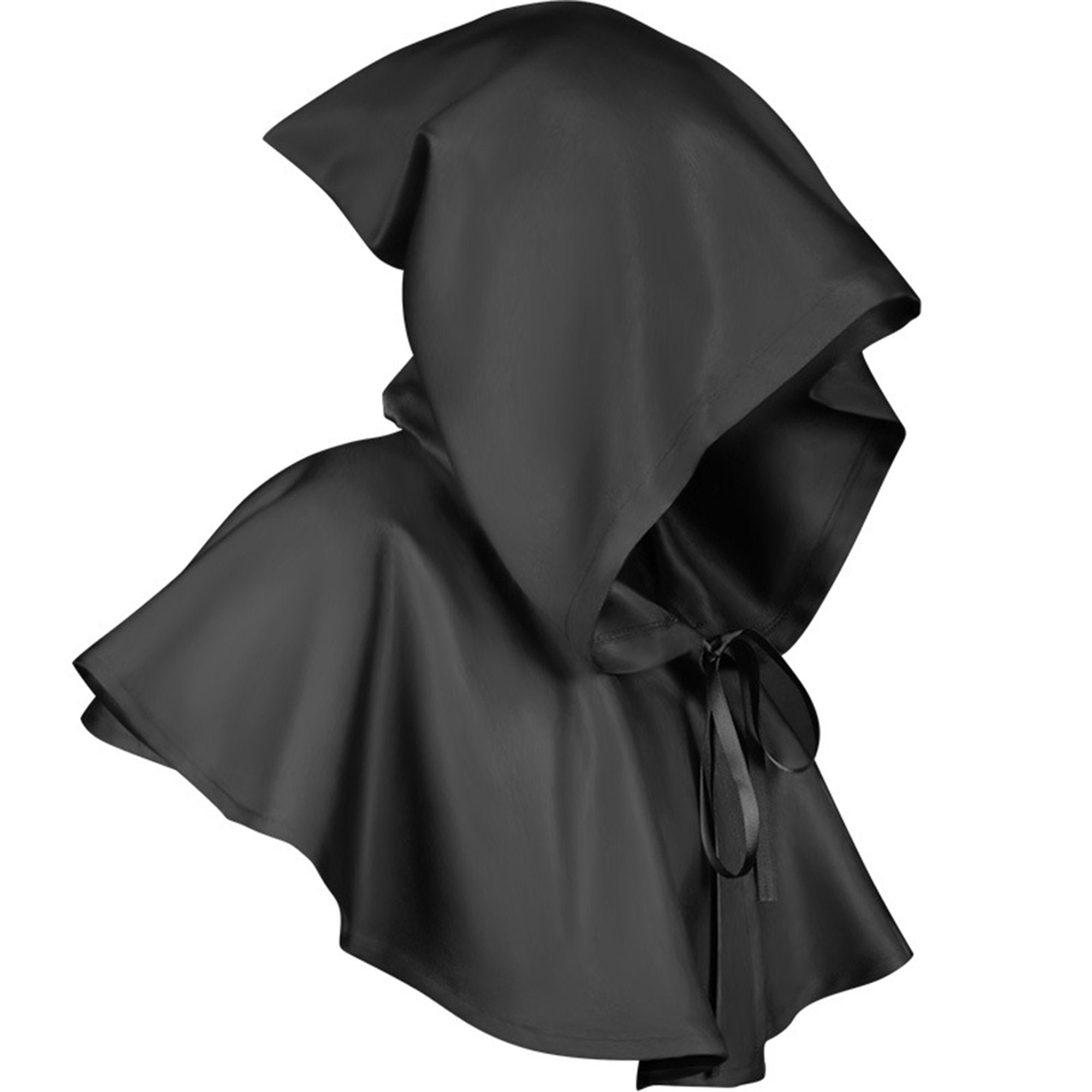 Grim Reaper Plague Doctor Punk Rogue Cowl Hood Unisex Costume For Cosplay