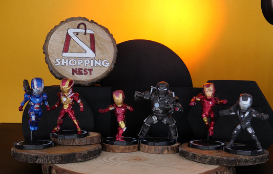 iron man volume 02 figures (set of 6 )