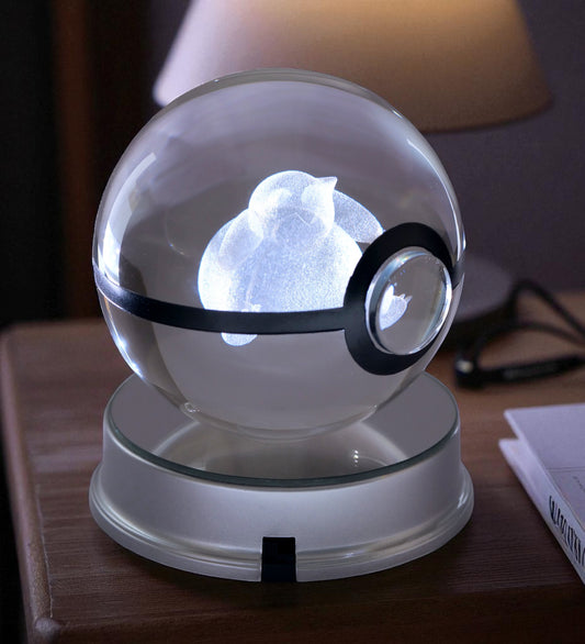 Snorlax Pokémon Crystal Poké Ball 3D without light 
