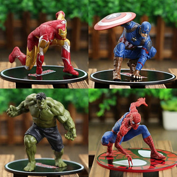 Avengers |Set of 4 Action Figures |10-13 Cms |
