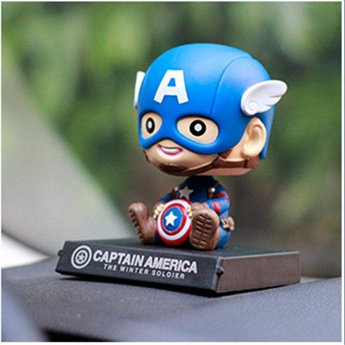 Marvel Avengers Baby Captain America Winter Soldier Bobblehead | 13CM |