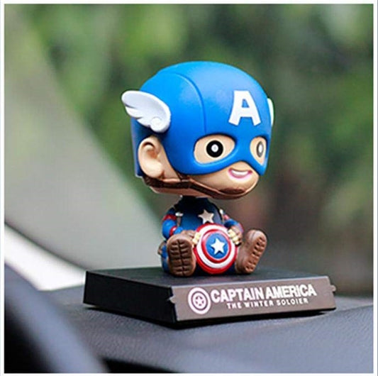Marvel Avengers Baby Captain America Winter Soldier Bobblehead | 13CM |