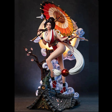 The King of Fighters | Mai Shiranui Action Figure With Light | Waifu Figurine | 58 Cms |