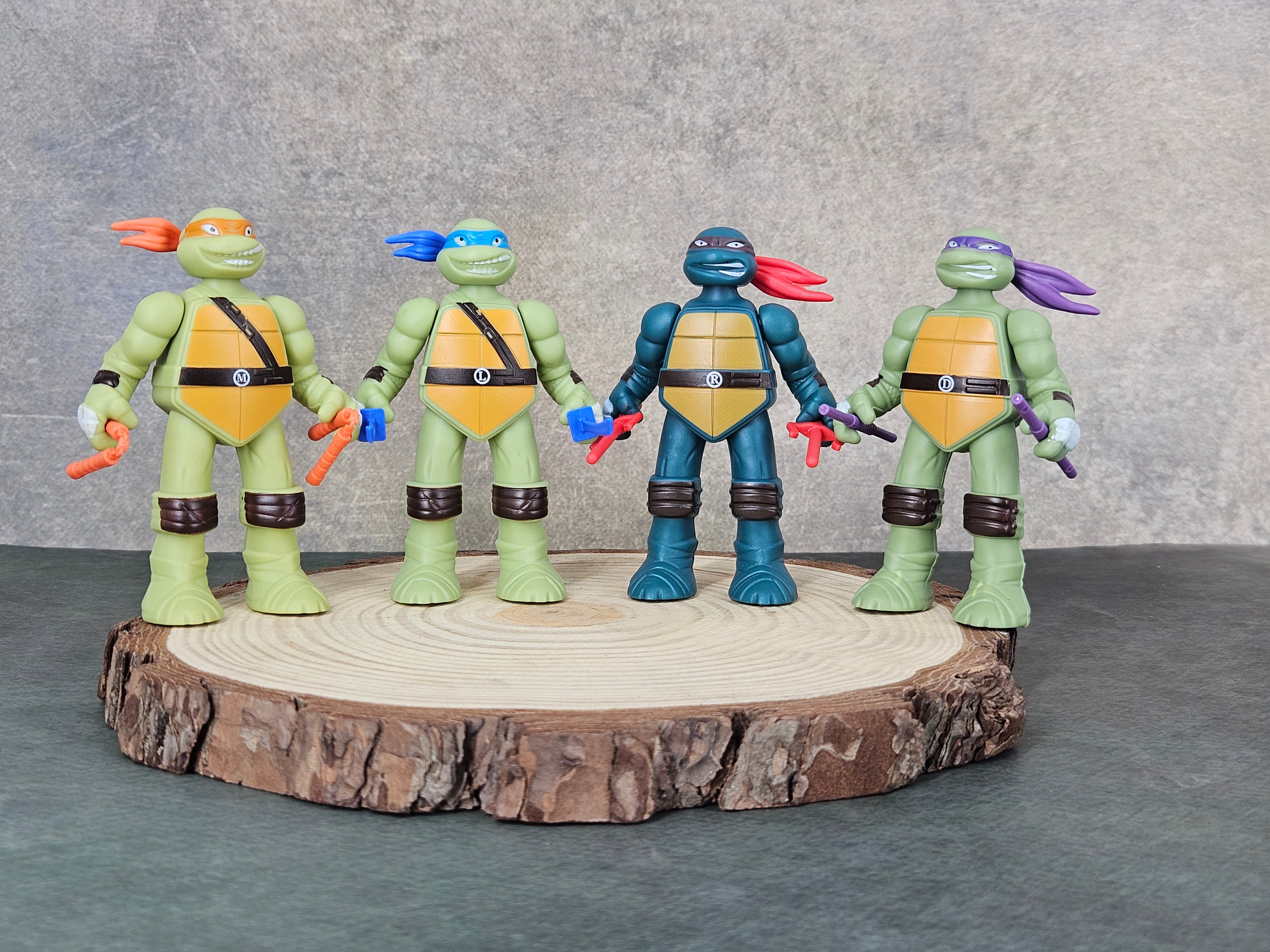 TMNT サムライ タートルズ 4体セット JoyToy 1/18 ティーンエイジ ミュータント ニンジャ タートルズ 『TMNT